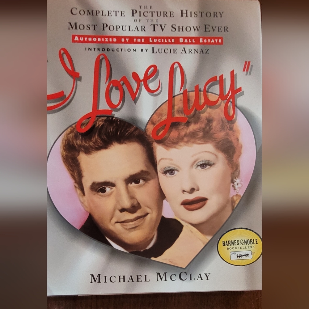 Vintage I Love Lucy Table Top Book